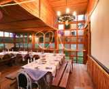 Фотографии интерьера Застекленная беседка с мангалом усадьбы Хутор