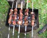 Фотографии интерьера Застекленная беседка с мангалом усадьбы Хутор