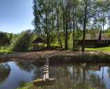 Фотографии территории Застекленная беседка с мангалом усадьбы Хутор