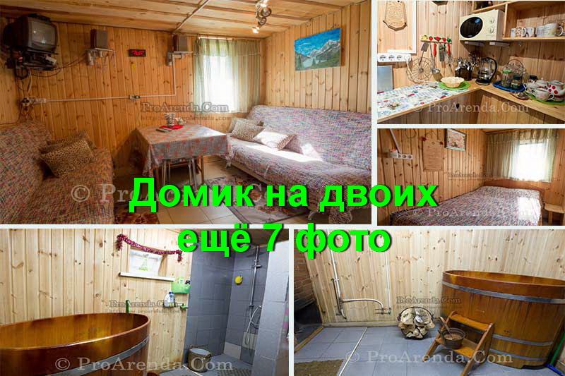 Гостевой домик с русской баней на дровах и купелью фотогалерея