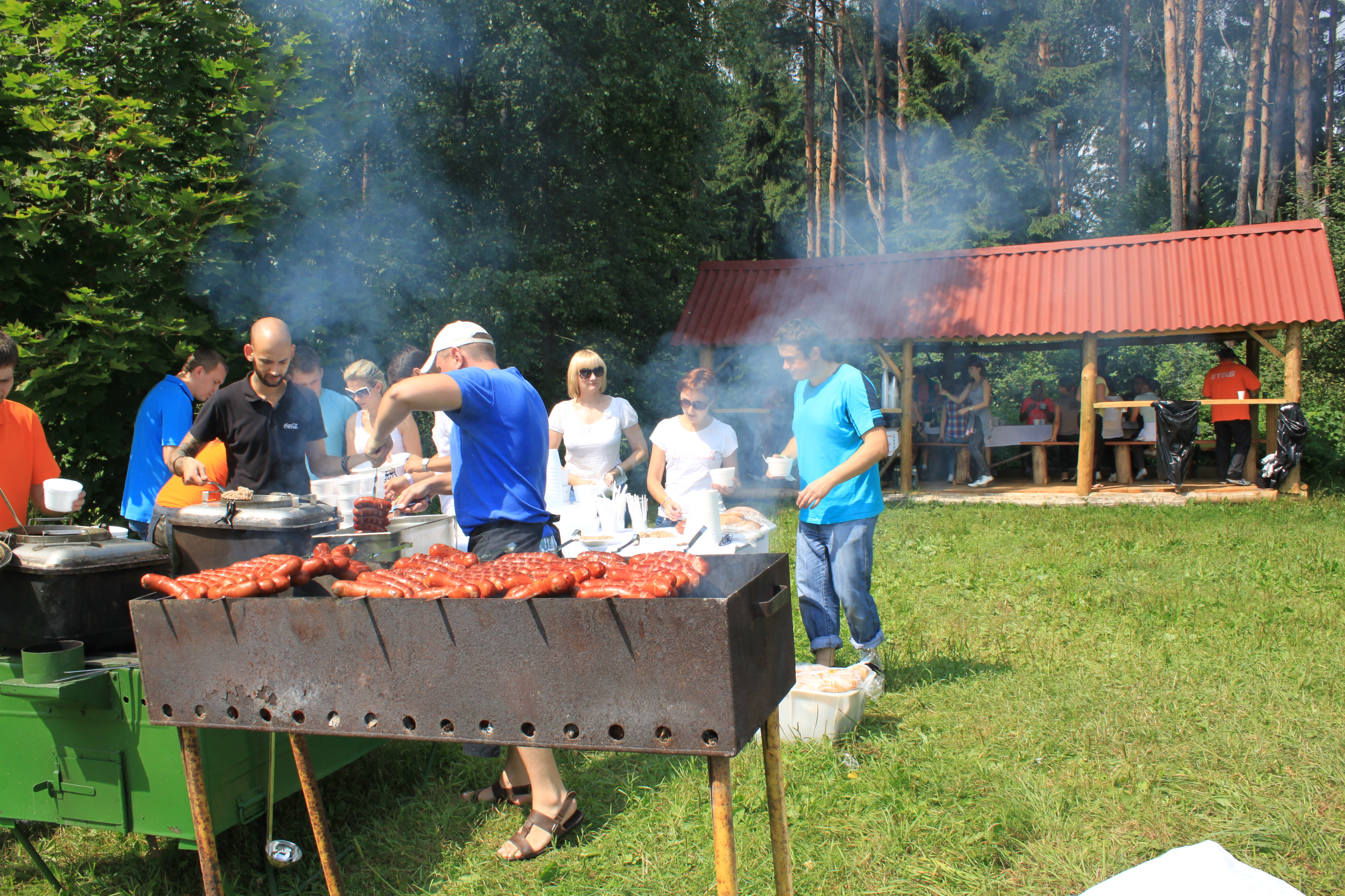 Беседки с мангалами Раубичи