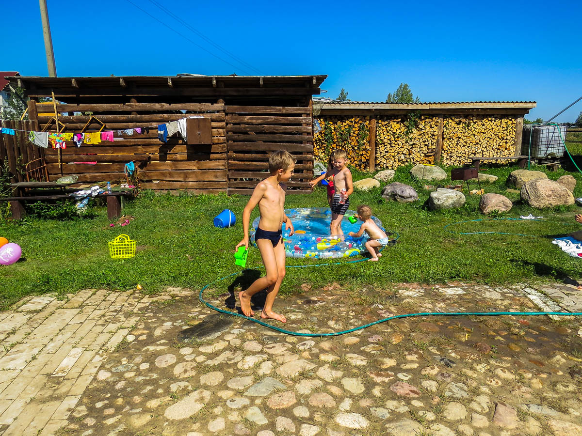 Отдых с маленькими детьми на браславских озерах и занятие виндсерфингом
