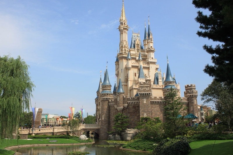 Диснейленд Токио Япония – Замок Золушки
