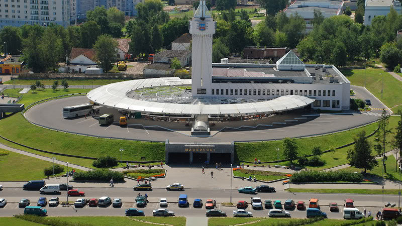 Автовокзал Московский в Минске закрыт и готовится к уничтожению